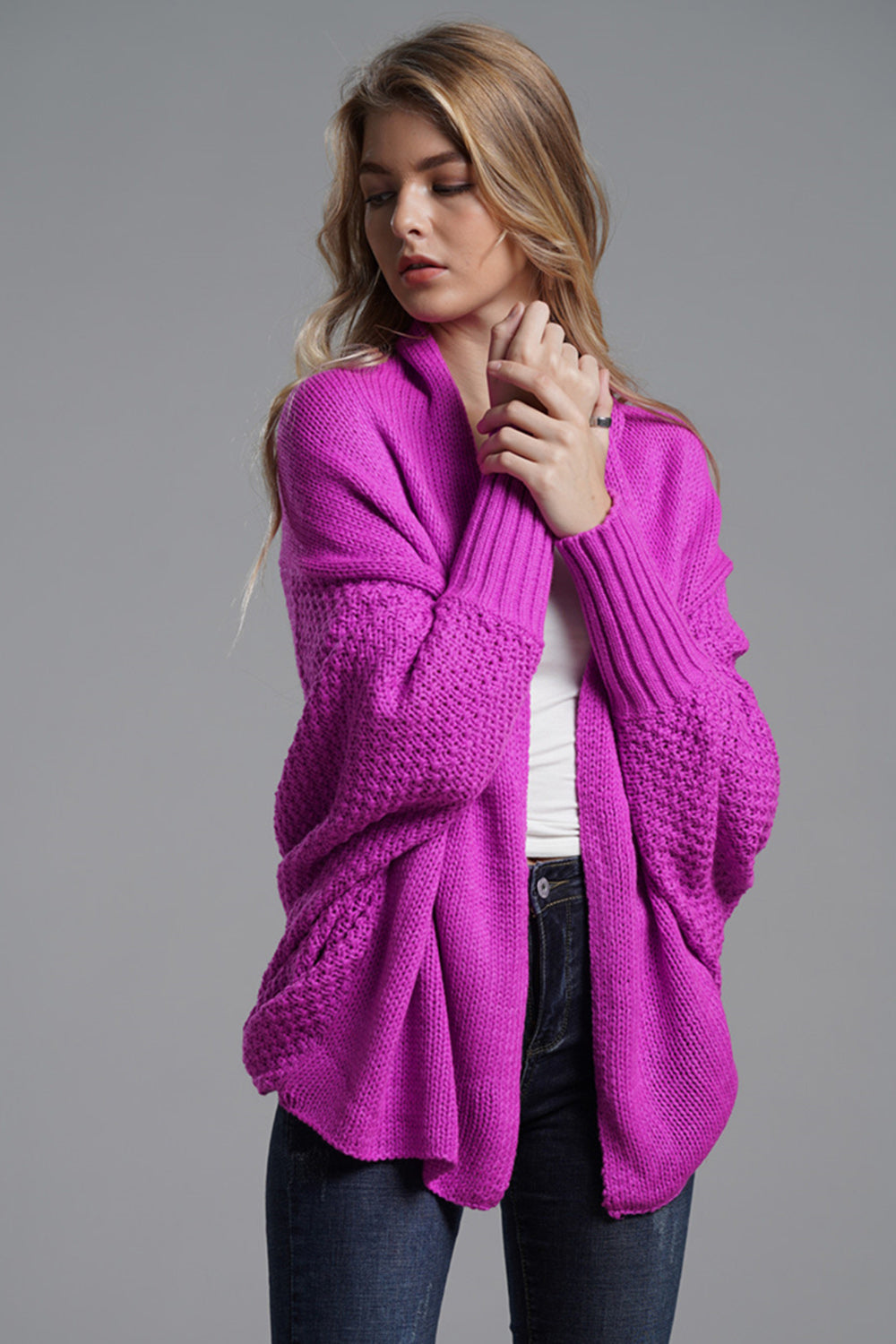 Open Front Cardigan