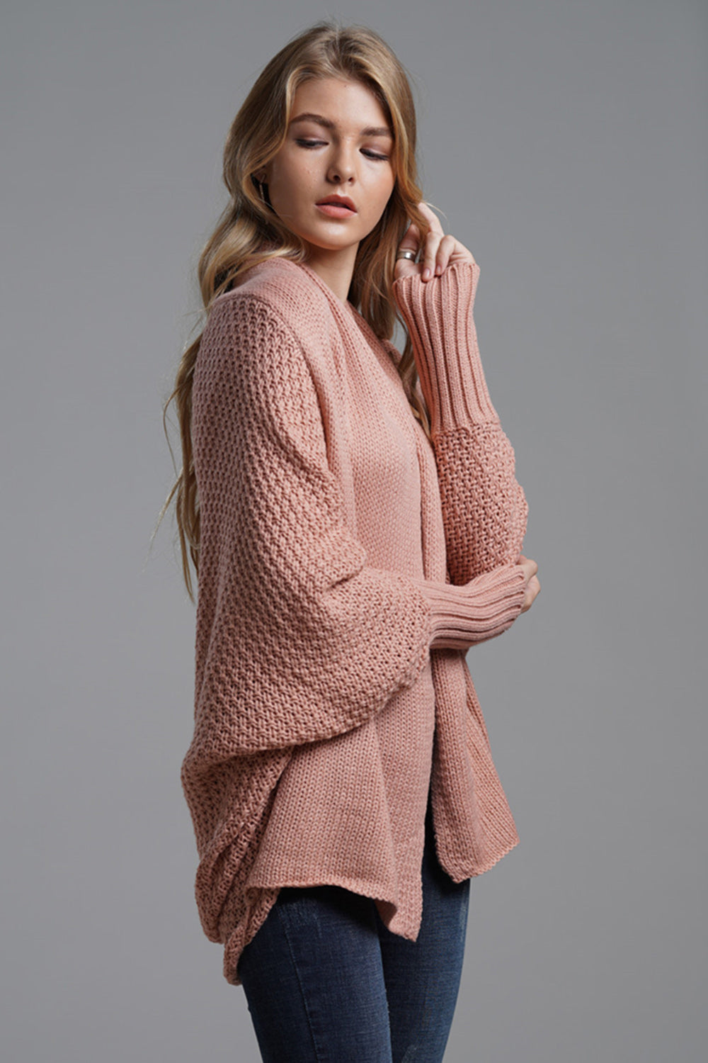 Open Front Cardigan