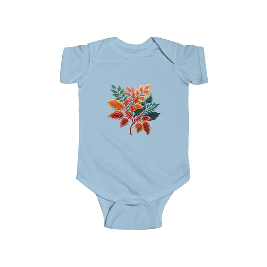 Vibrant Leaves Onesie