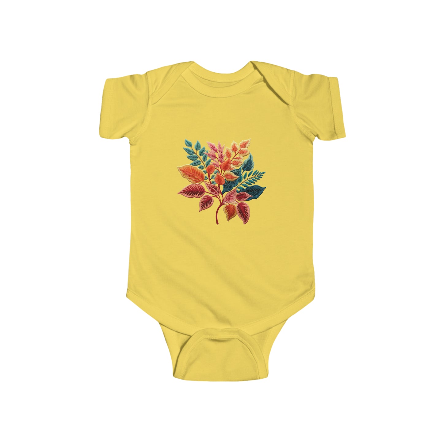 Vibrant Leaves Onesie