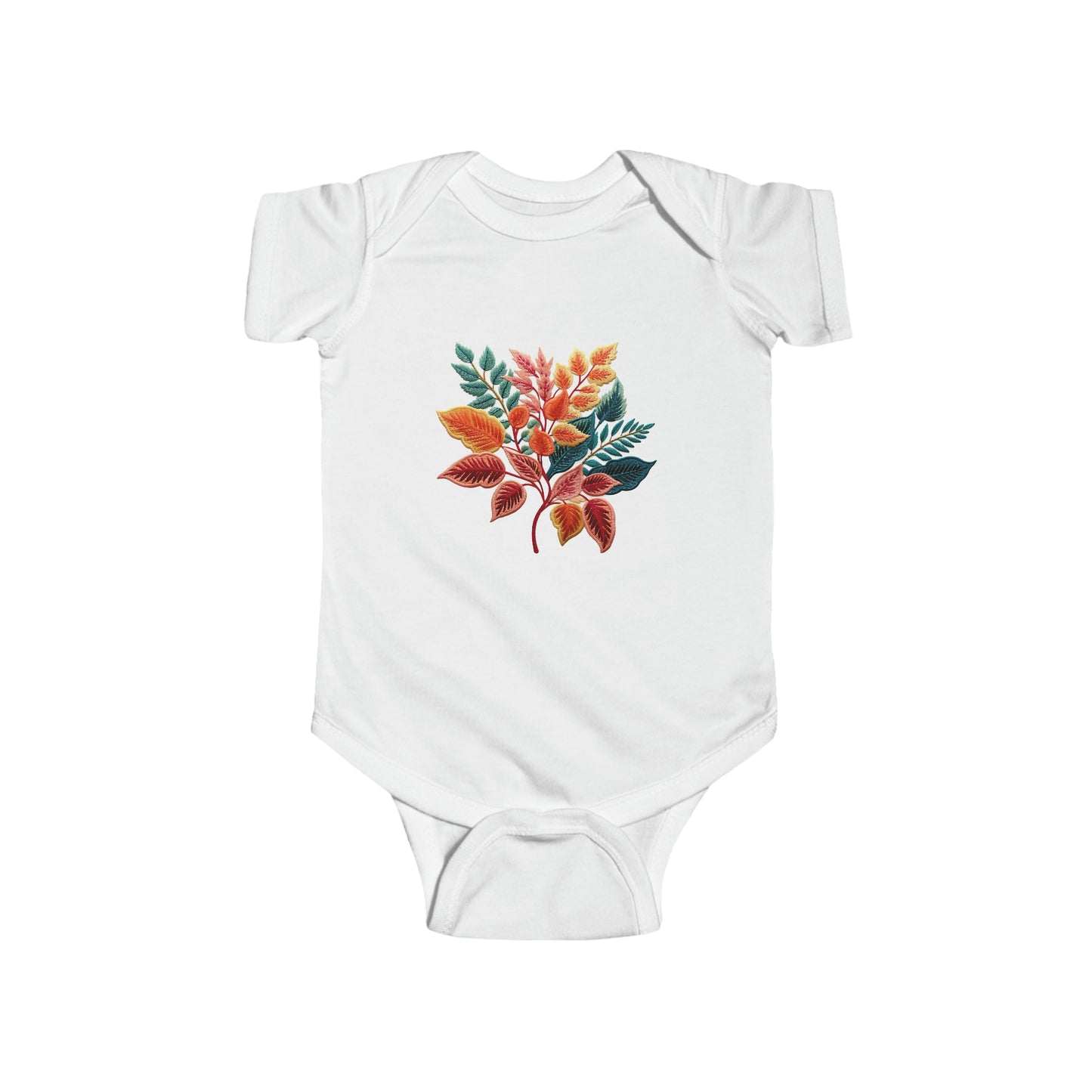 Vibrant Leaves Onesie