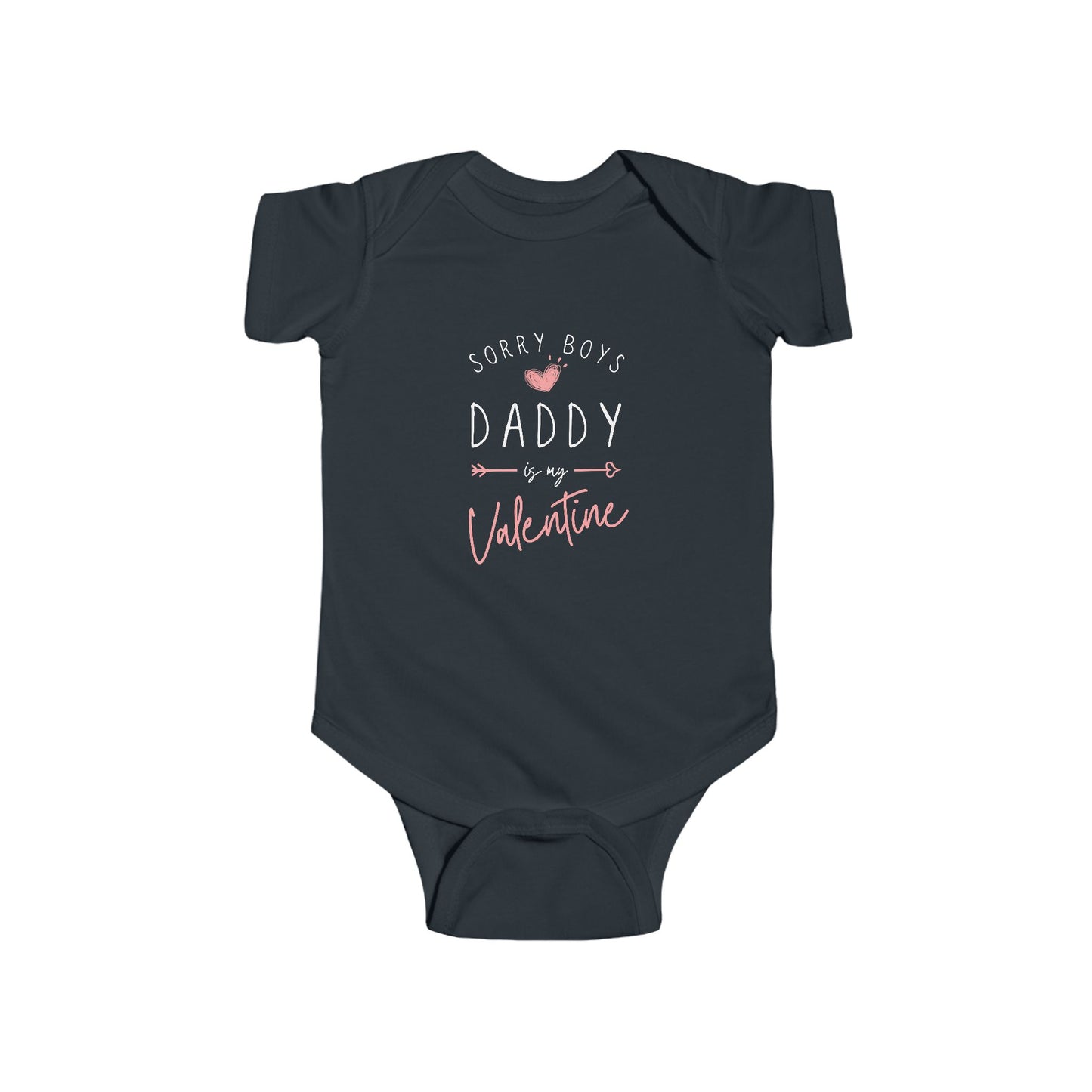 Sorry Boys Valentine Onesie