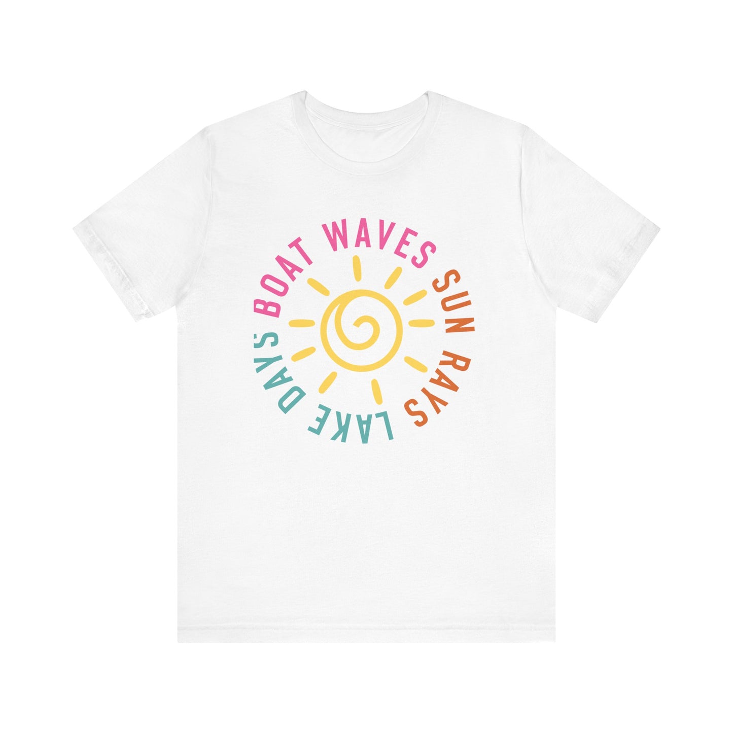 Lake Day Sun Rays Tee