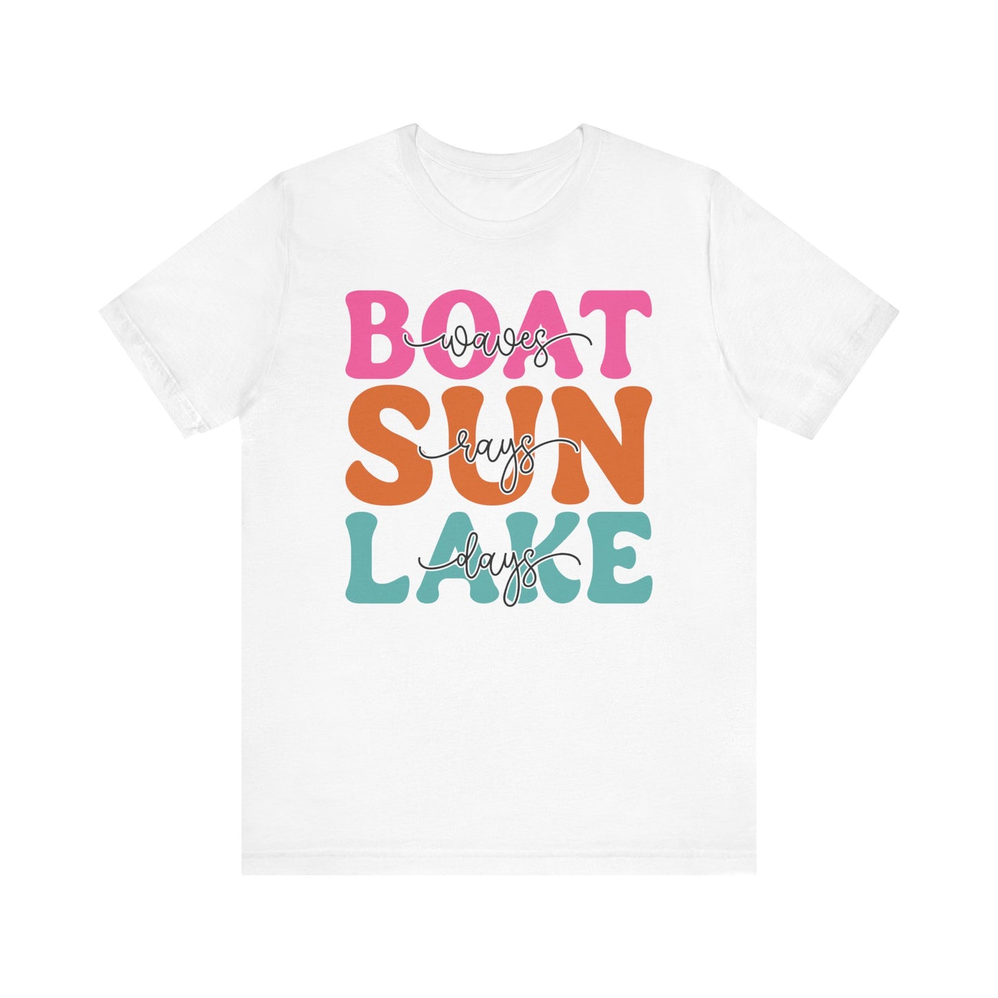 Boat Sun Lake Tee