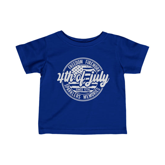 4th of July Infant Tee