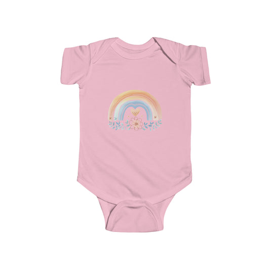 Rainbow Flower Onesie