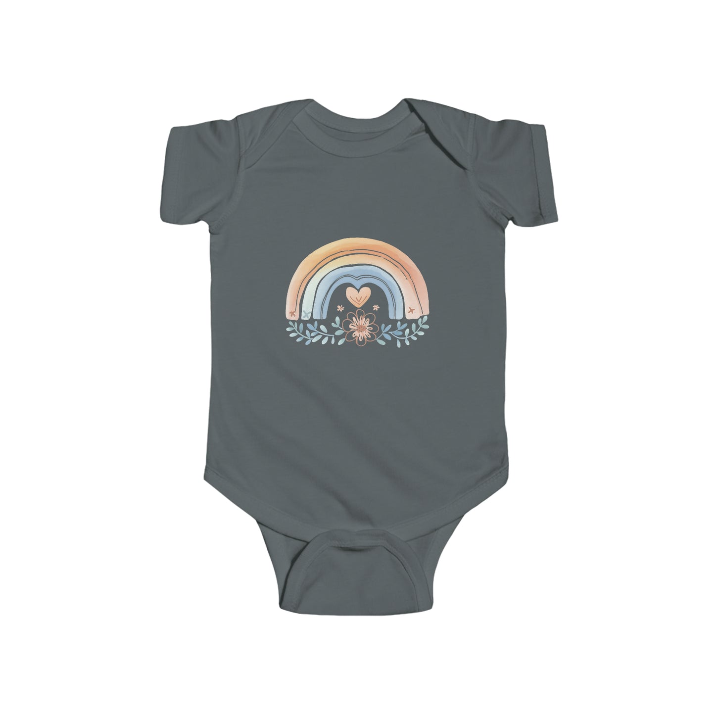 Rainbow Flower Onesie