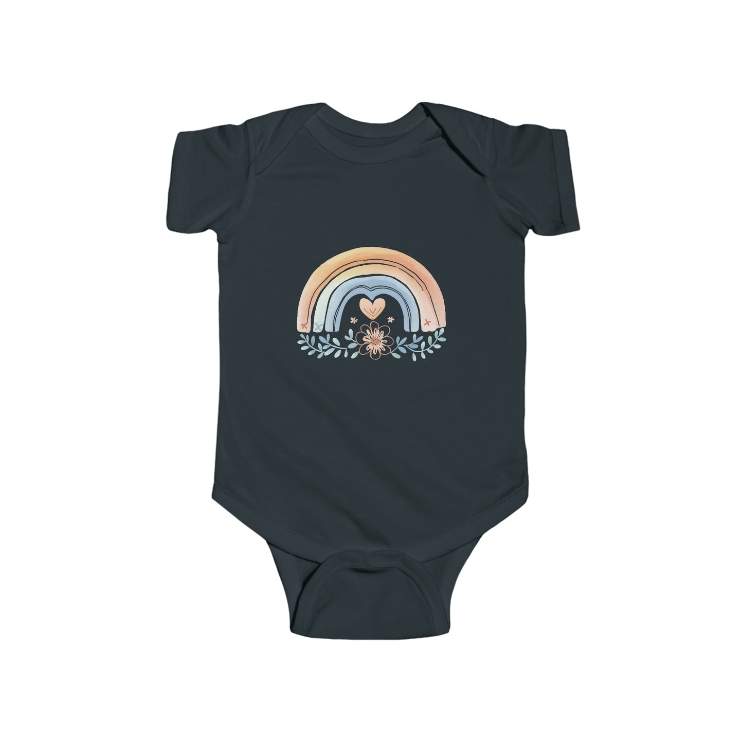 Rainbow Flower Onesie