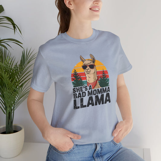 She's a Bad Momma Llama Tee