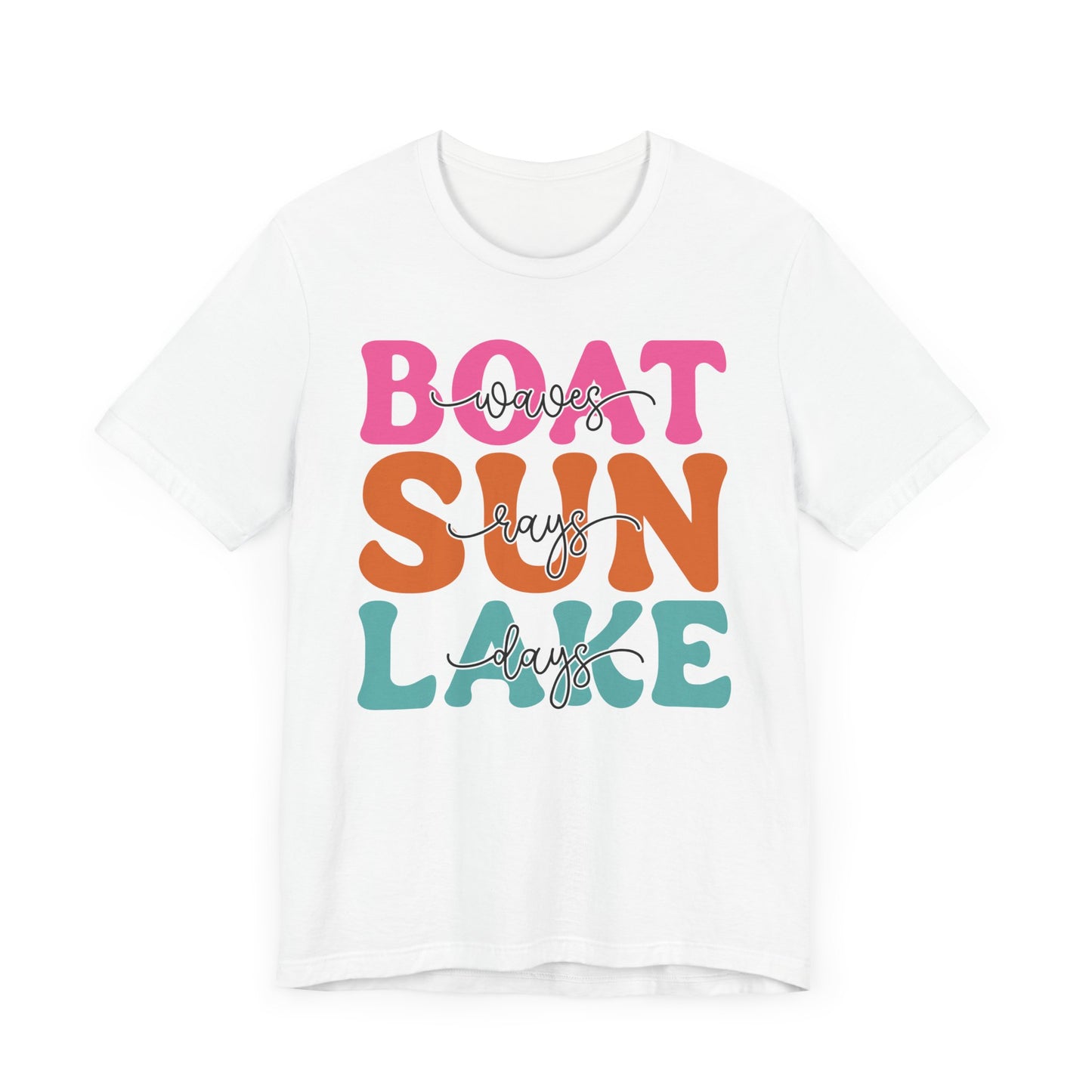 Boat Sun Lake Tee