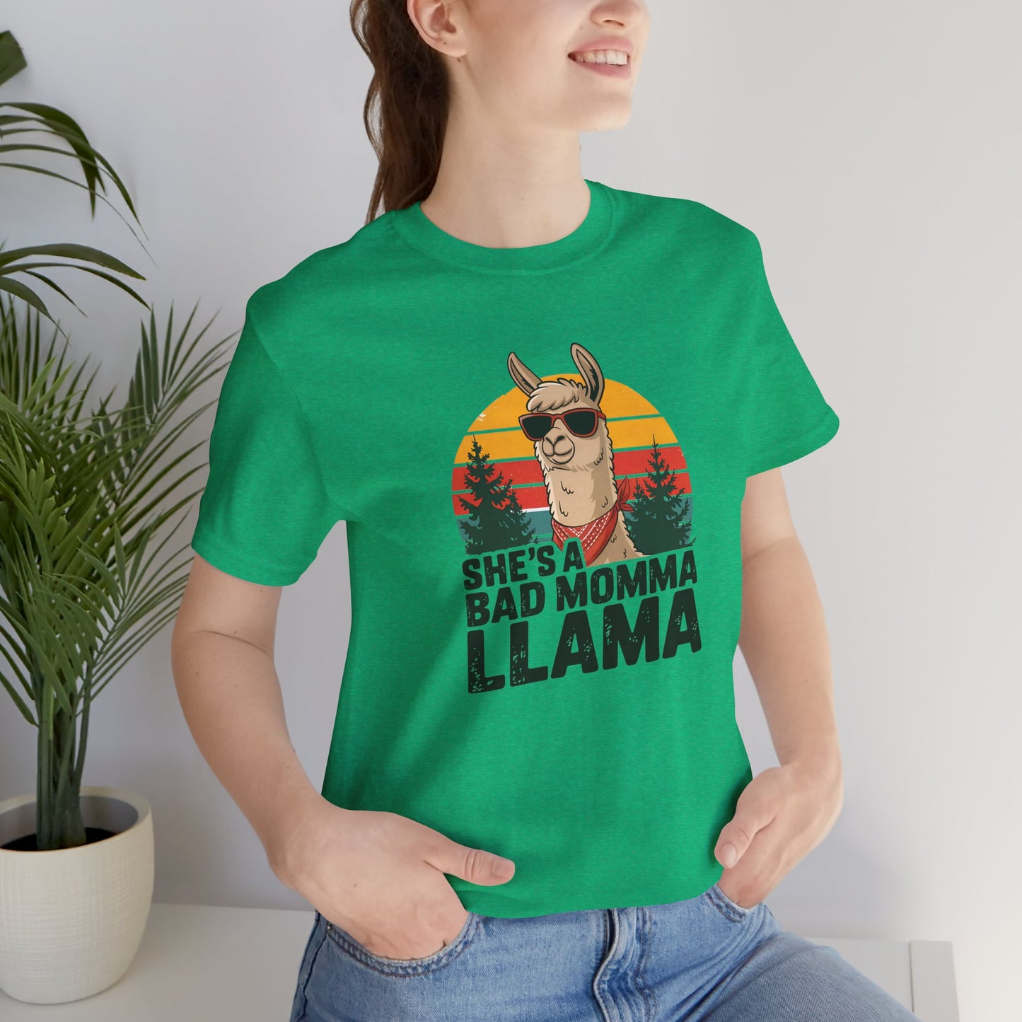 She's a Bad Momma Llama Tee