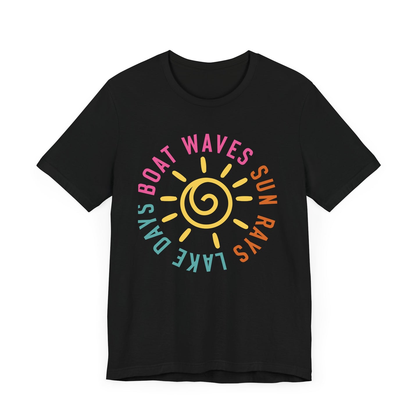 Lake Day Sun Rays Tee