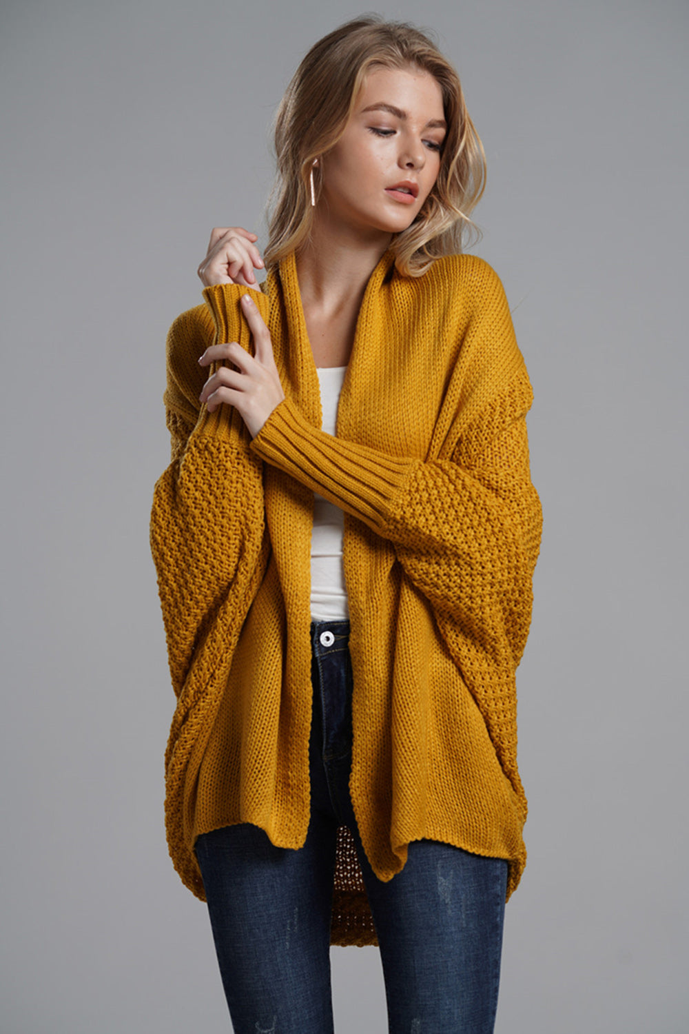 Open Front Cardigan