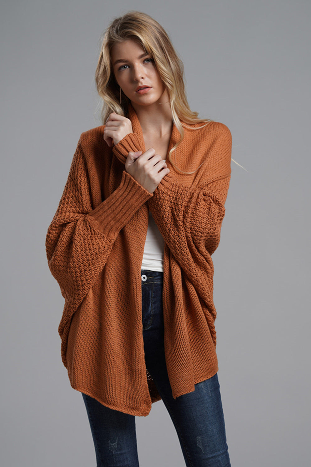 Open Front Cardigan