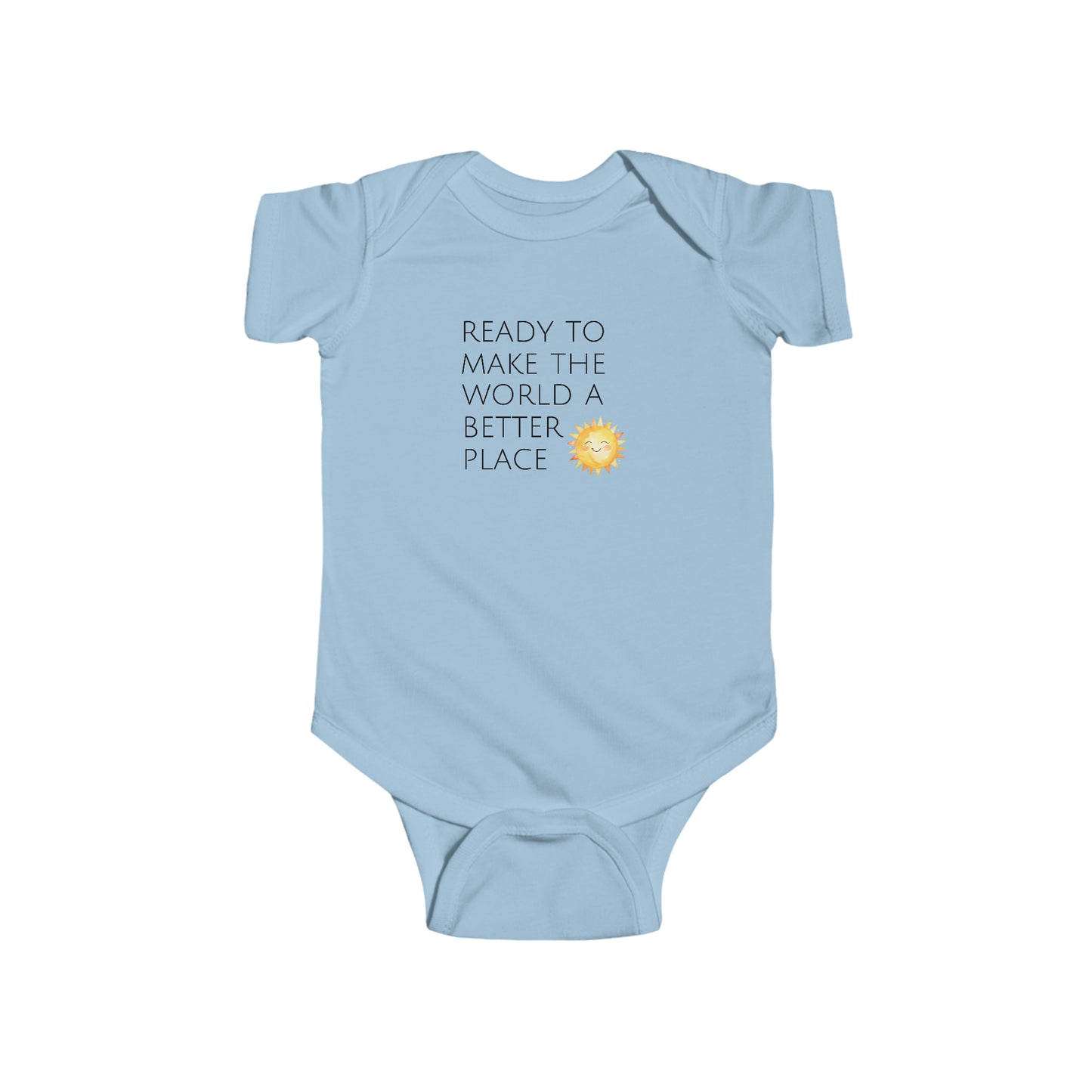 Make The World A Better Place Onesie