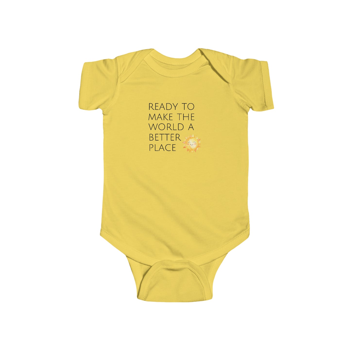Make The World A Better Place Onesie