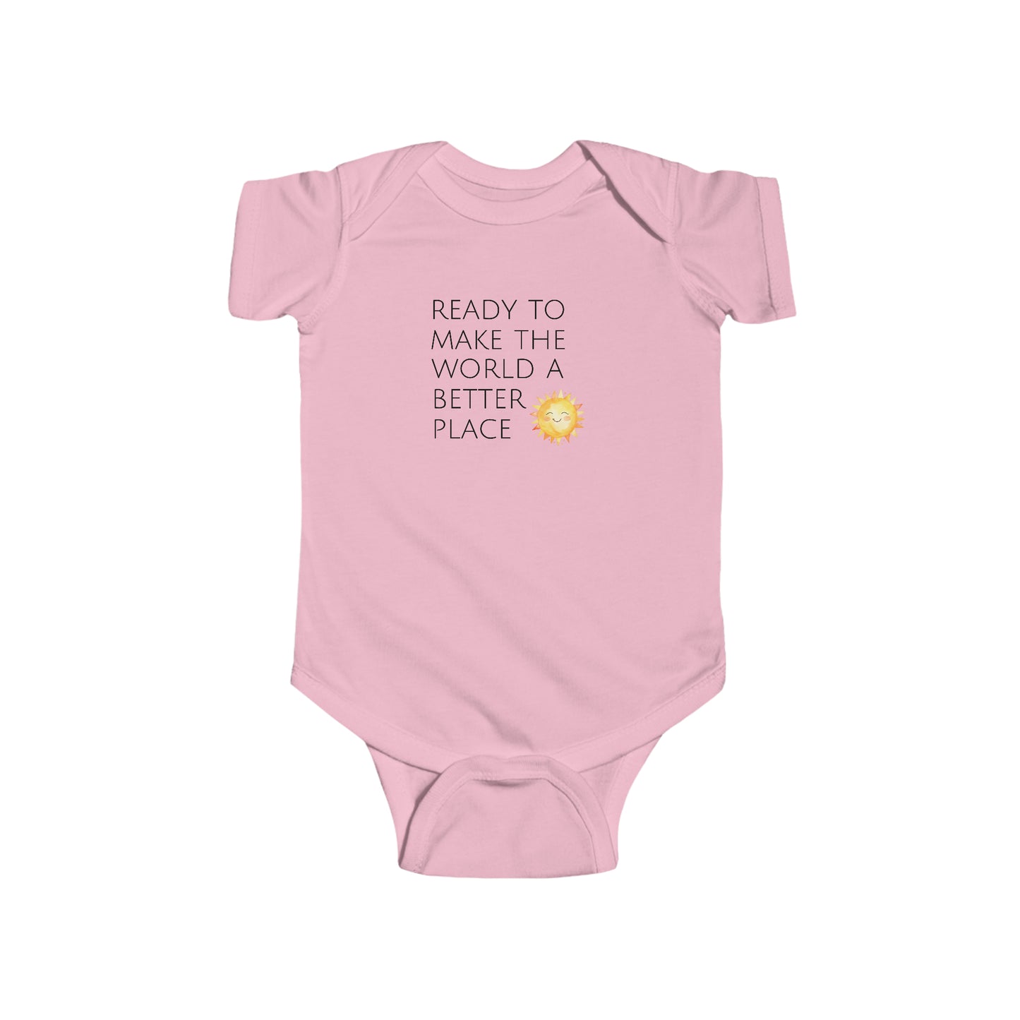 Make The World A Better Place Onesie