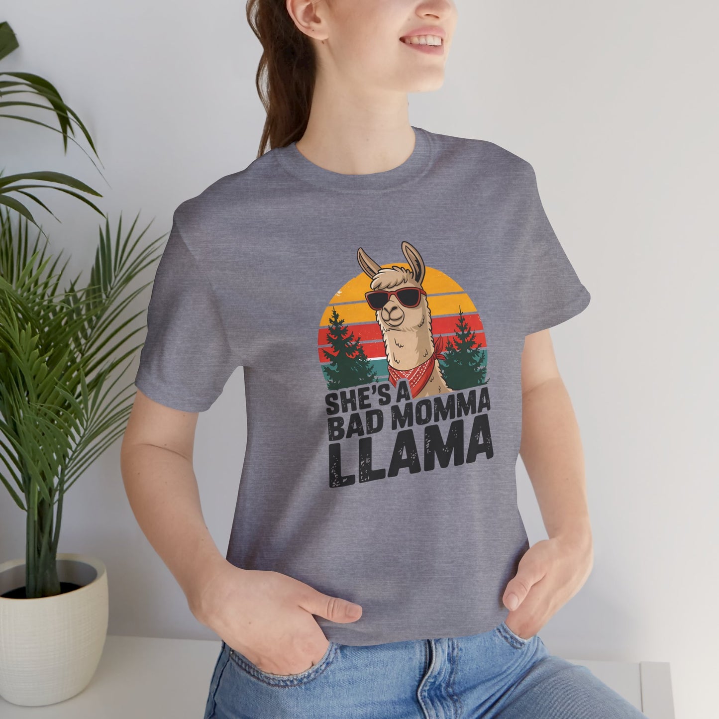 She's a Bad Momma Llama Tee