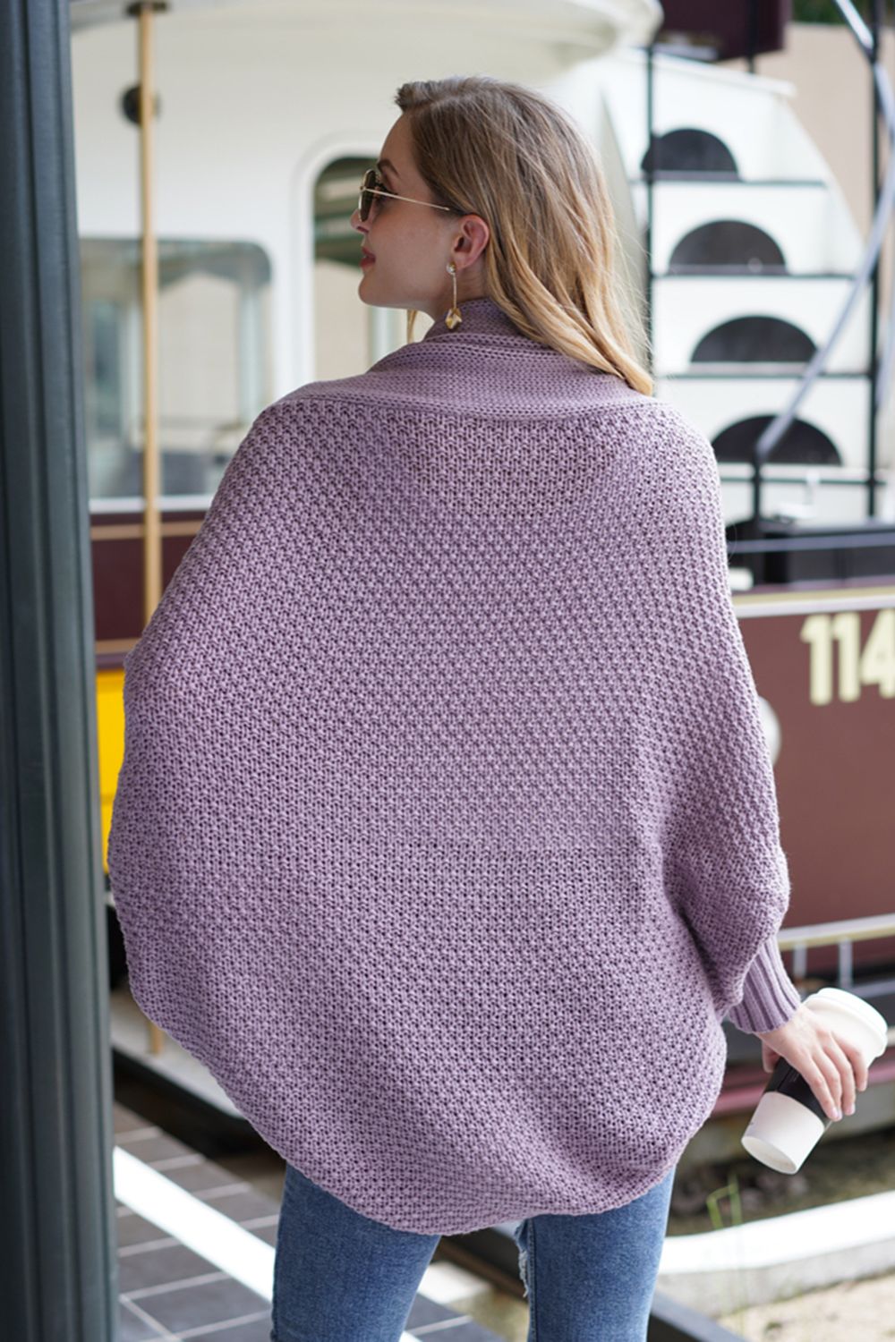 Open Front Cardigan