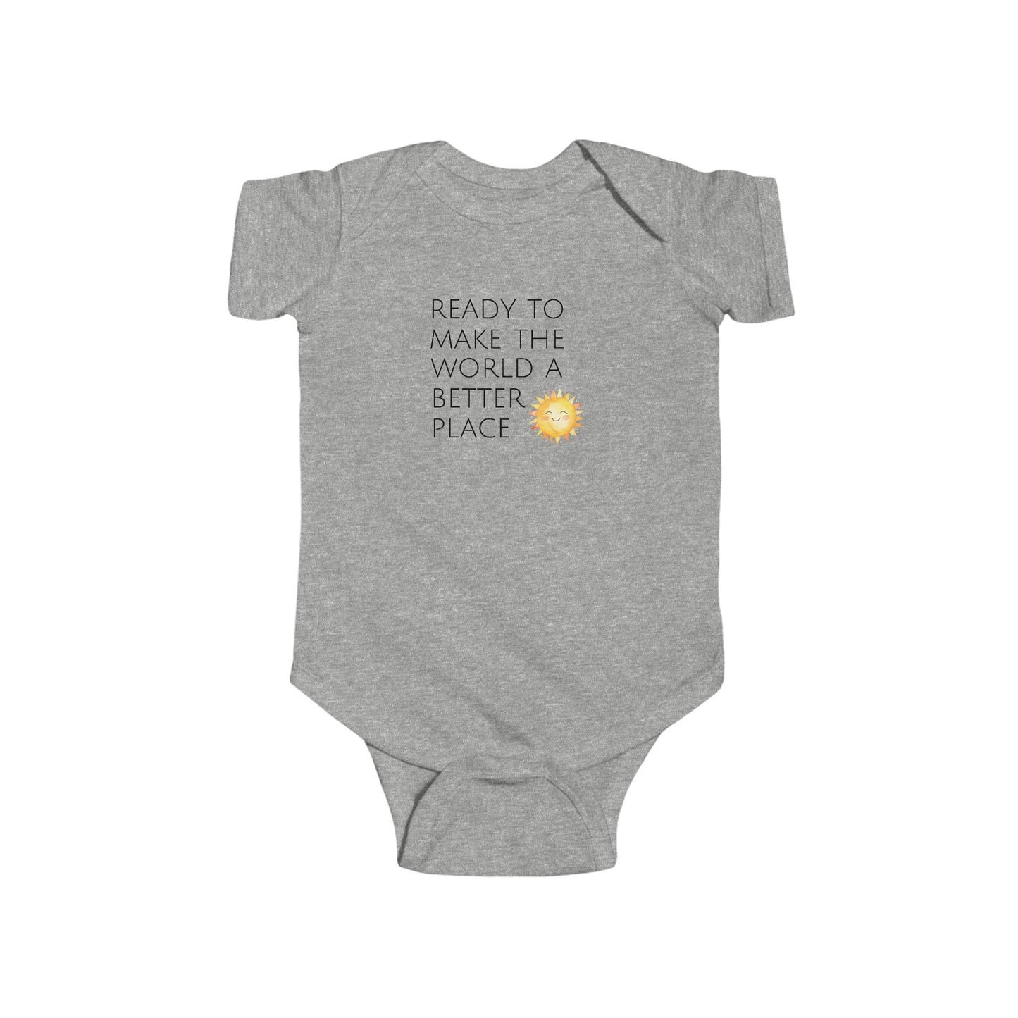 Make The World A Better Place Onesie