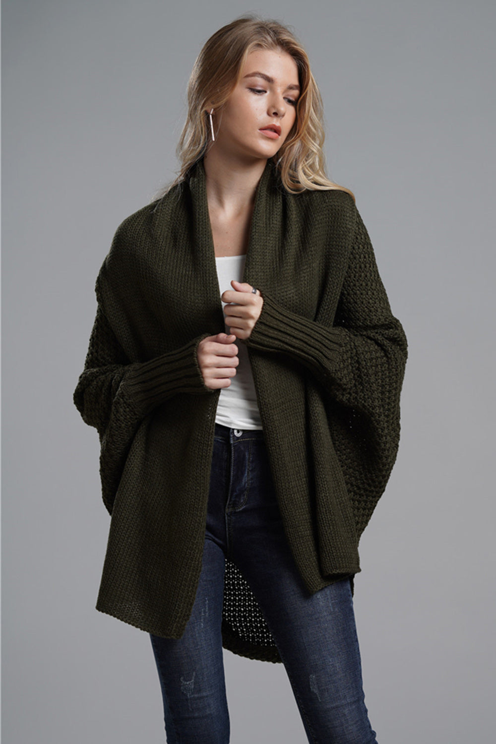 Open Front Cardigan