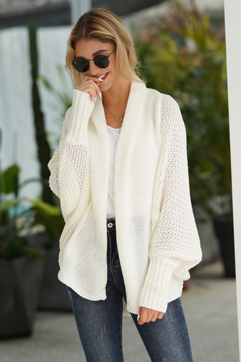 Open Front Cardigan