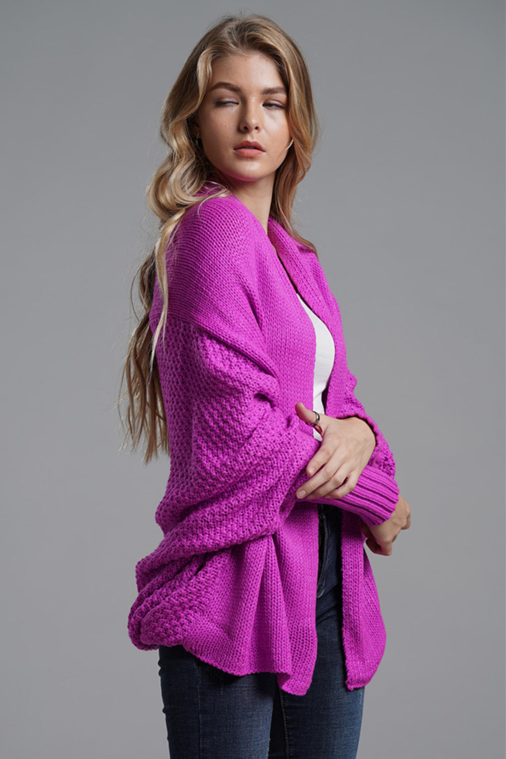 Open Front Cardigan