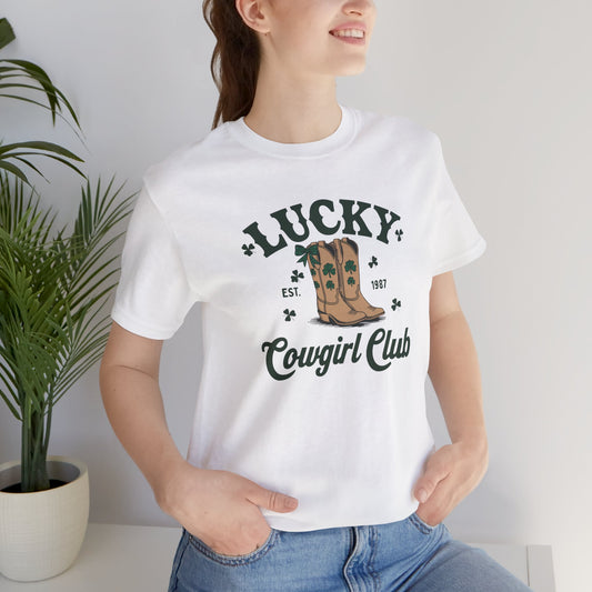 Lucky Cowgirl Club Tee