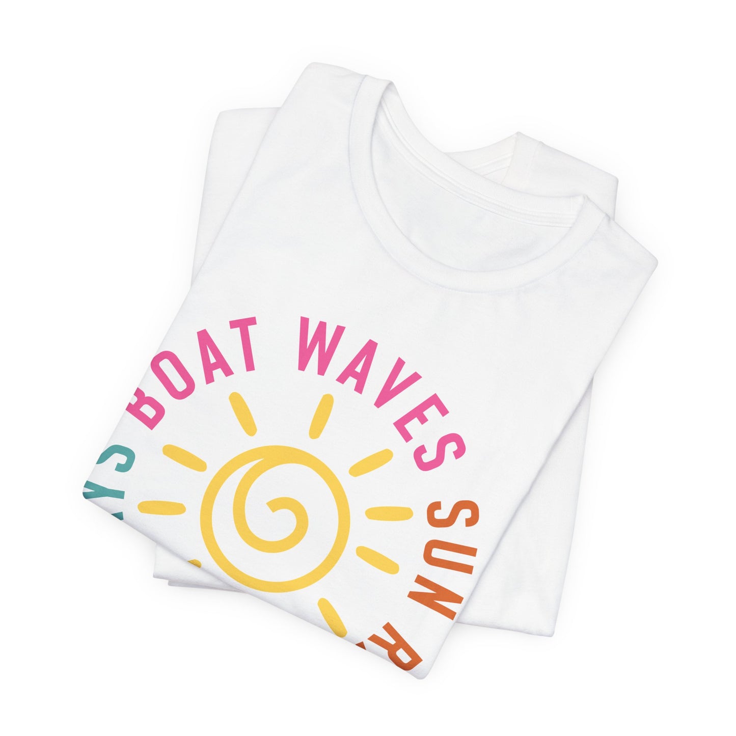 Lake Day Sun Rays Tee