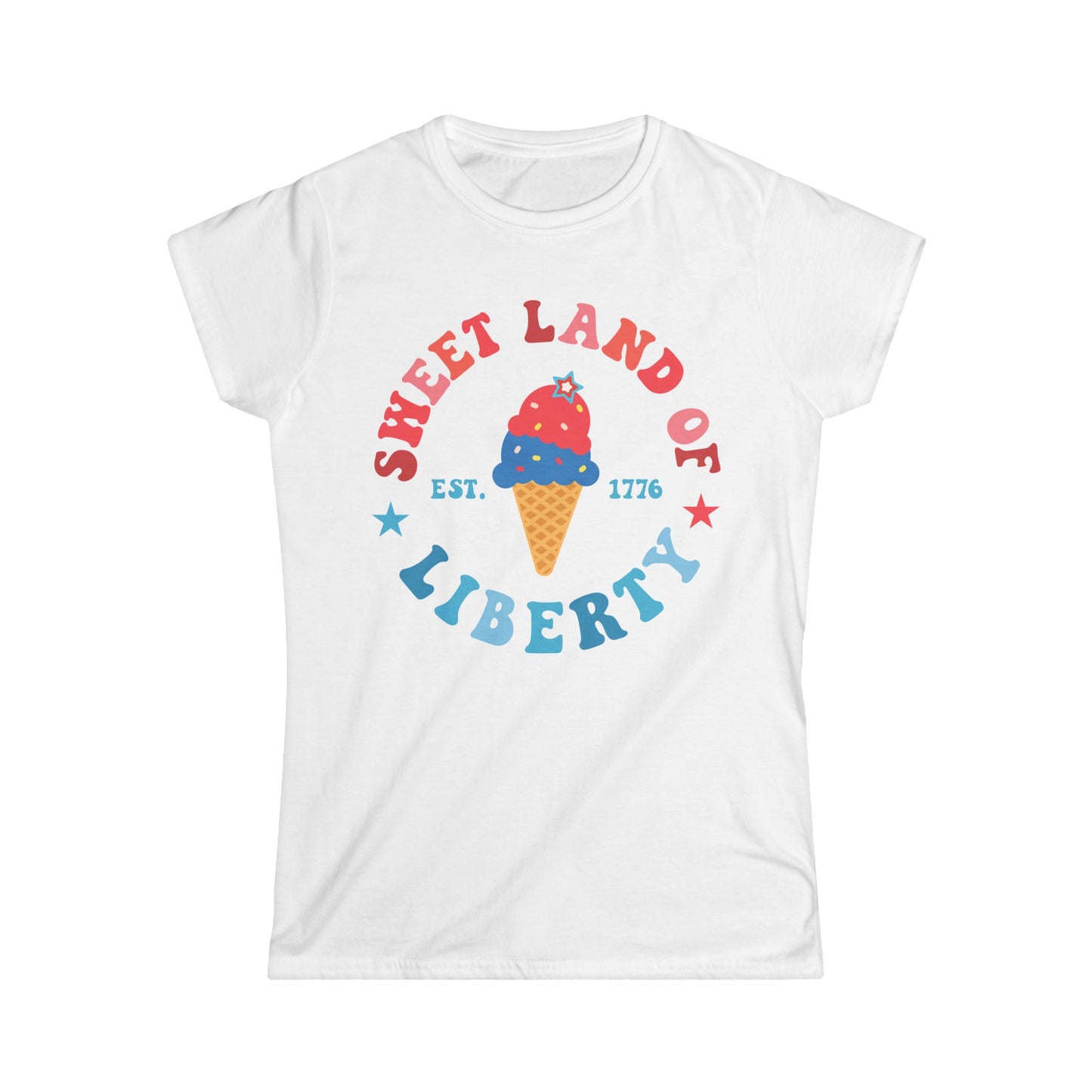 Sweet Land of Liberty Semi-Fitted Tee