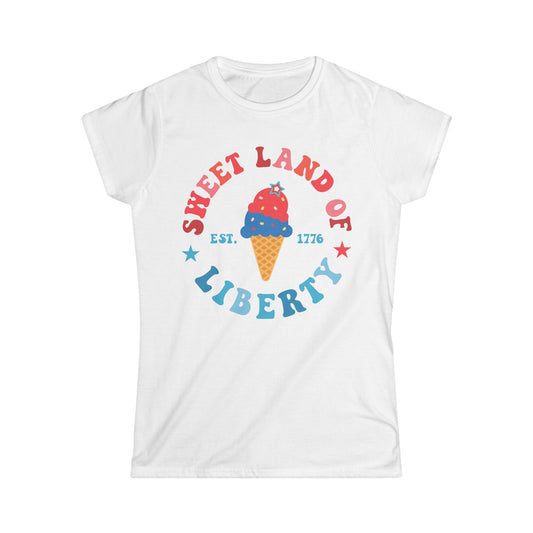 Sweet Land of Liberty Semi-Fitted Tee