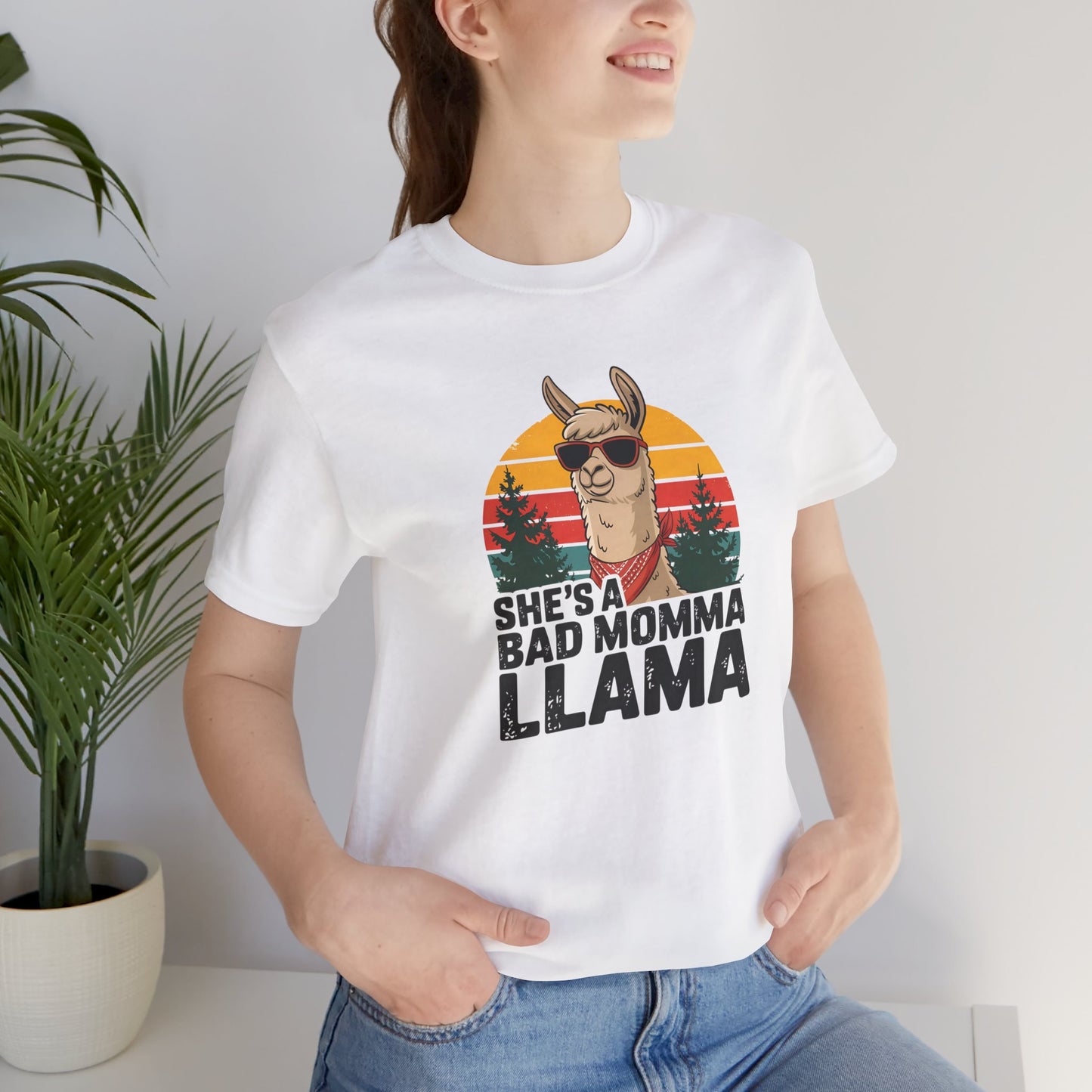 She's a Bad Momma Llama Tee