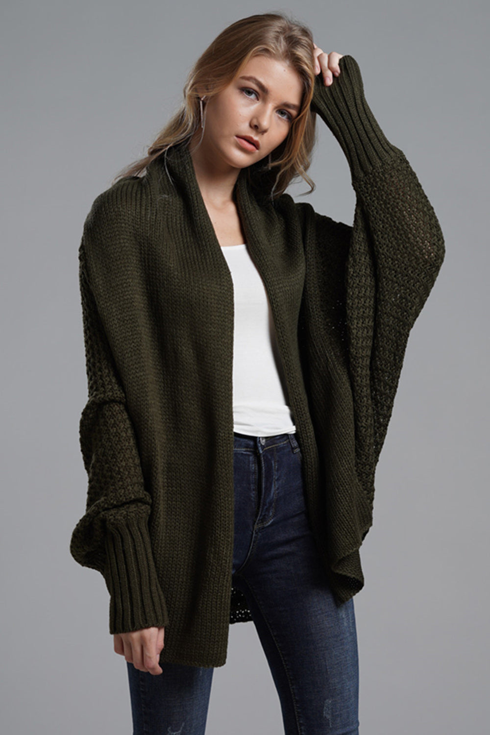 Open Front Cardigan