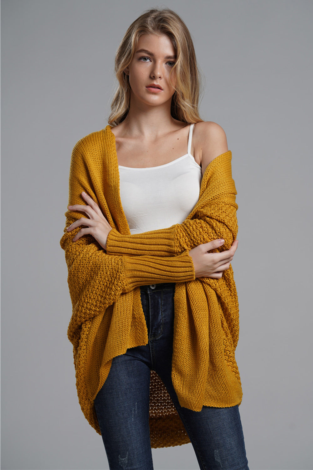 Open Front Cardigan