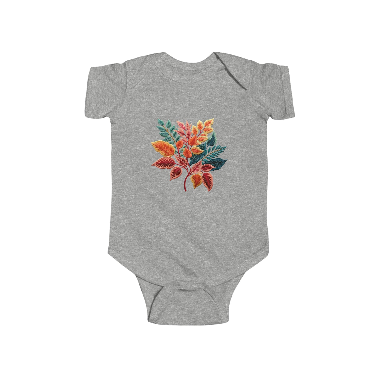 Vibrant Leaves Onesie