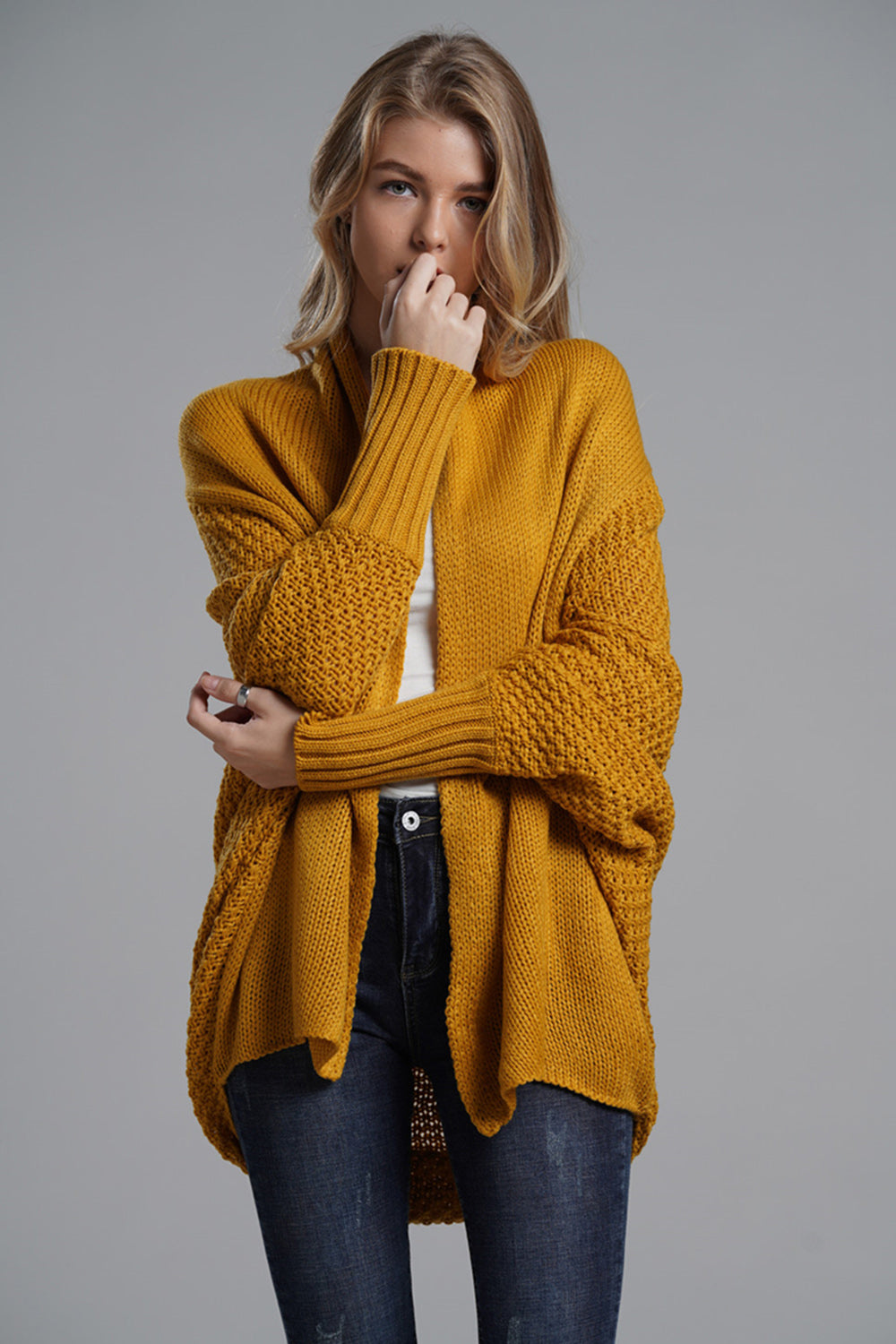 Open Front Cardigan