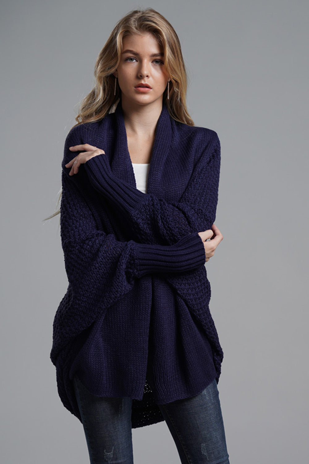 Open Front Cardigan