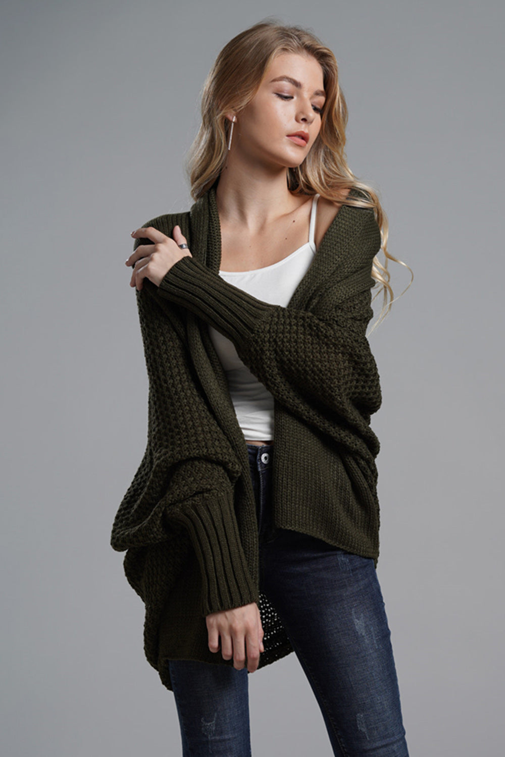 Open Front Cardigan