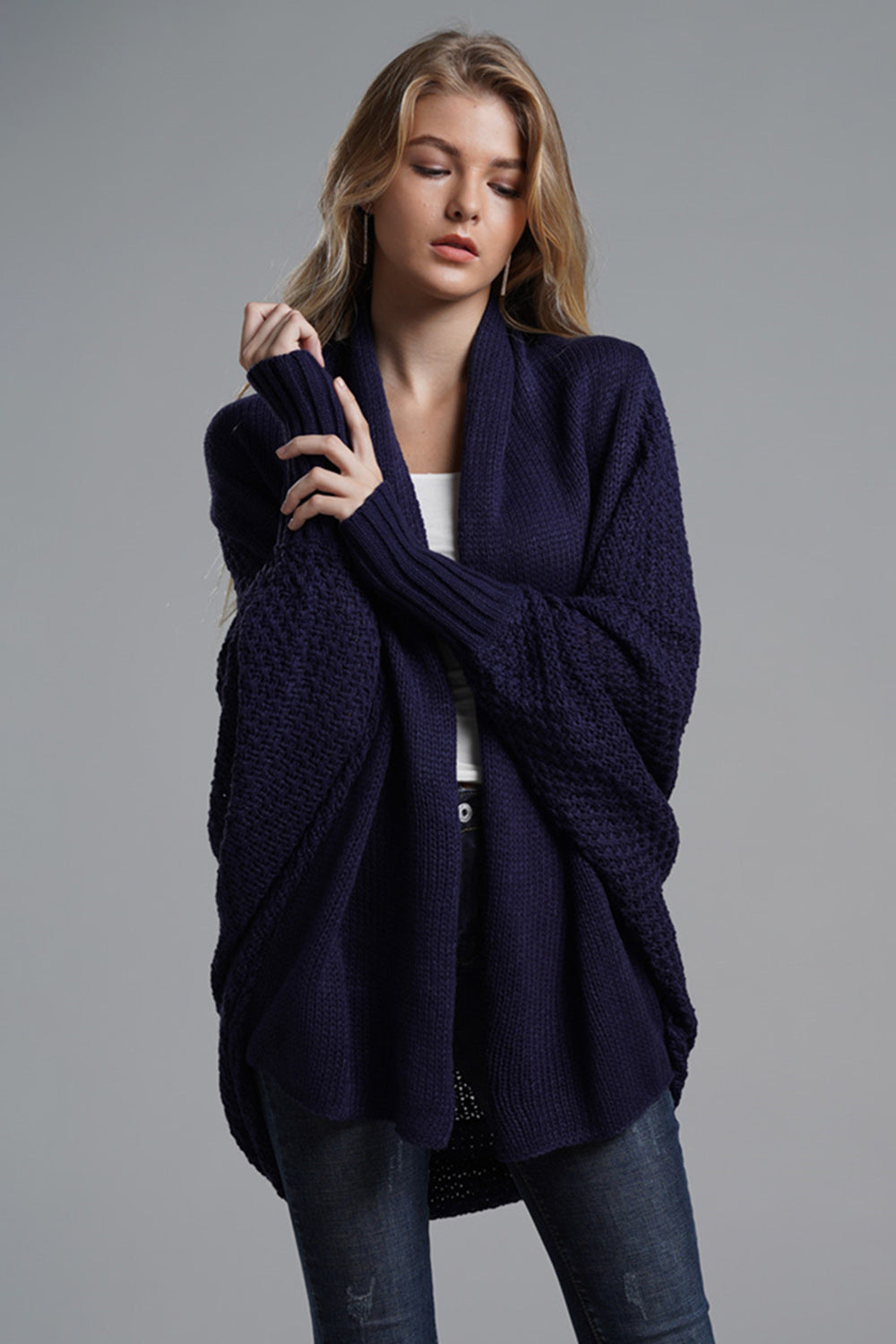 Open Front Cardigan