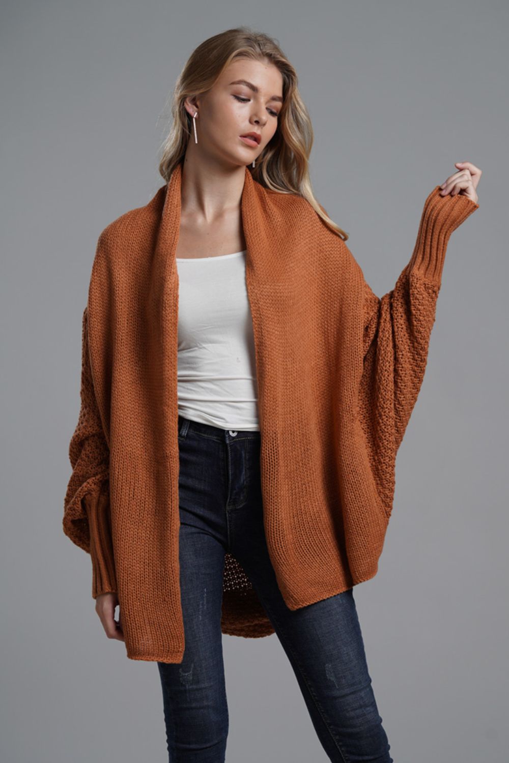 Open Front Cardigan