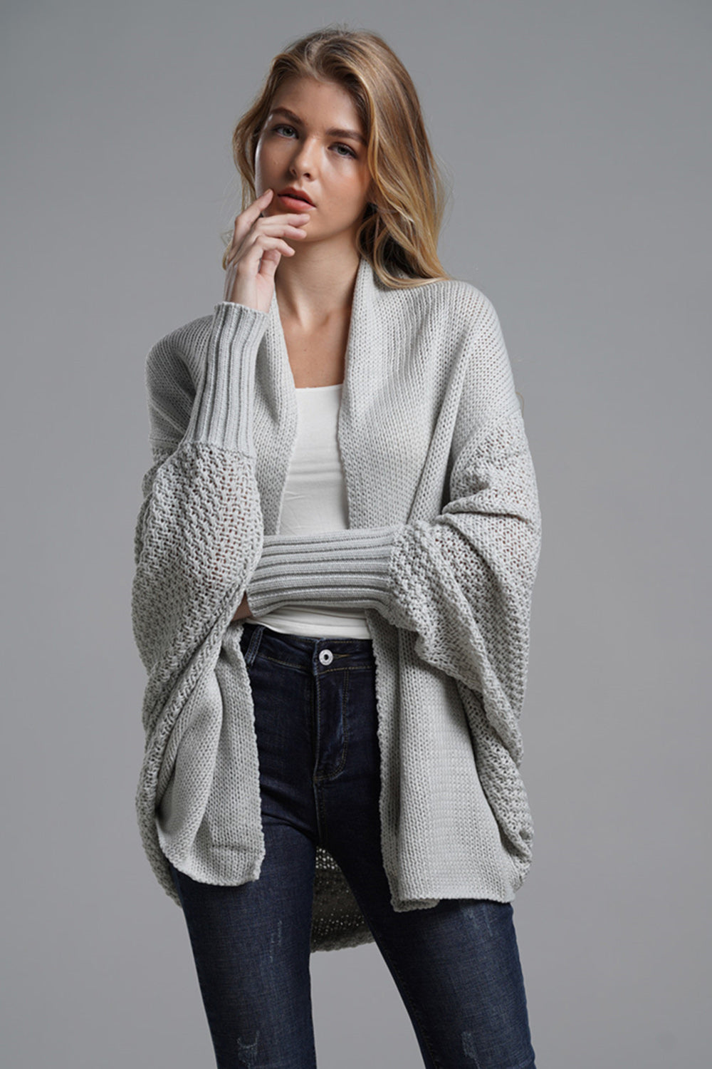 Open Front Cardigan