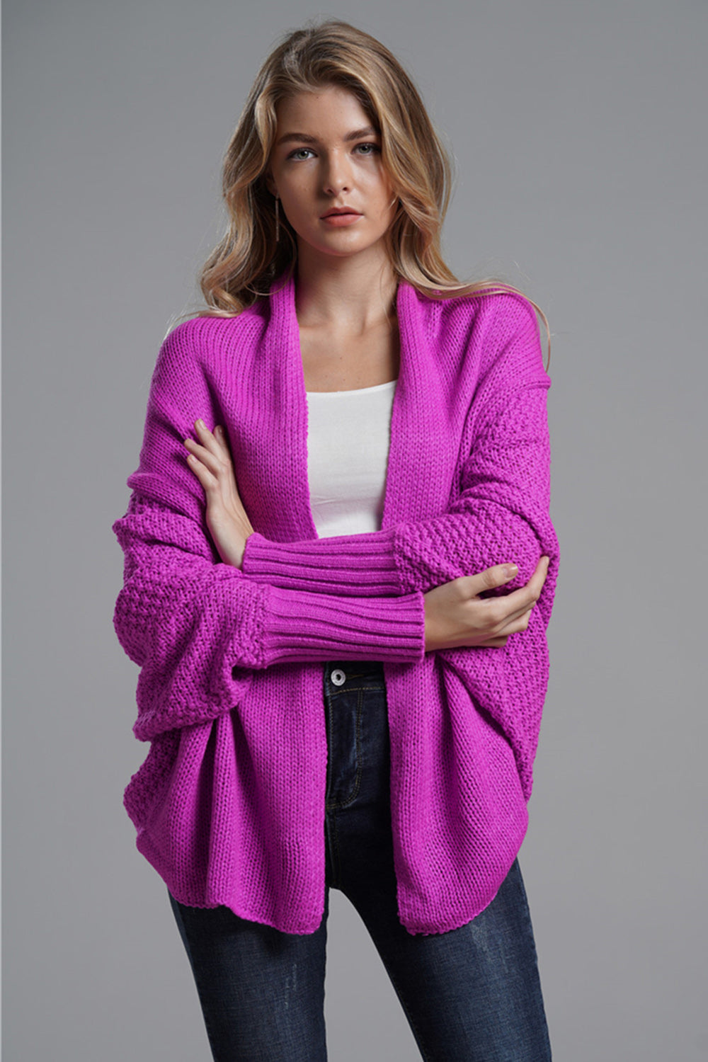 Open Front Cardigan