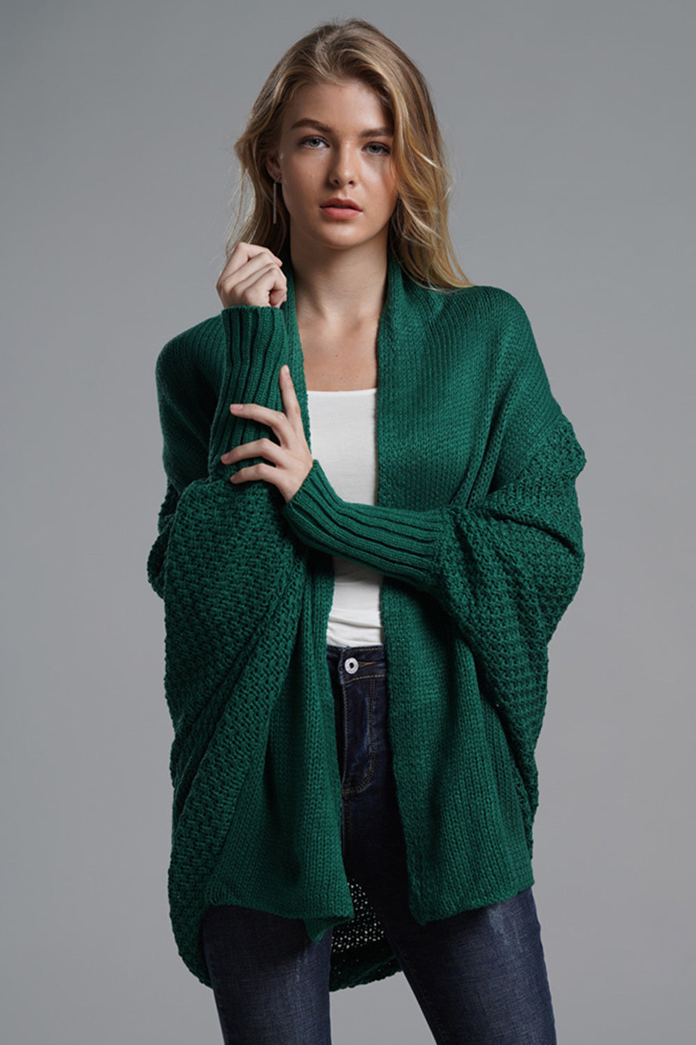 Open Front Cardigan