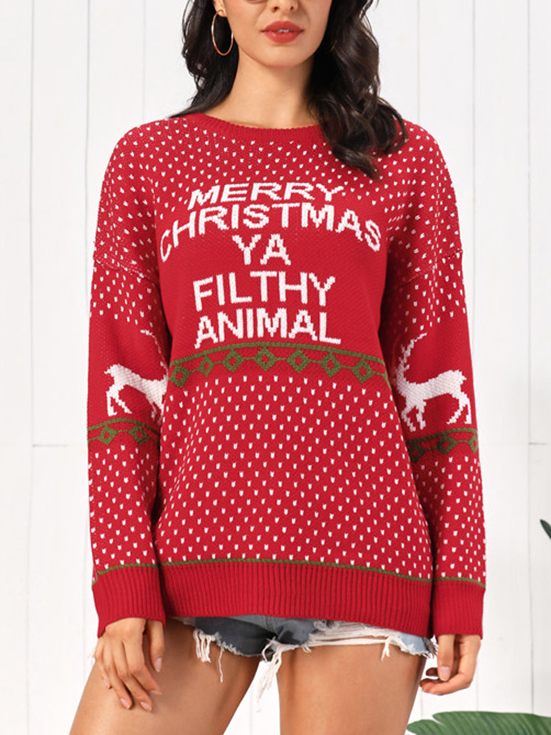 The Ya Filthy Animal Sweater