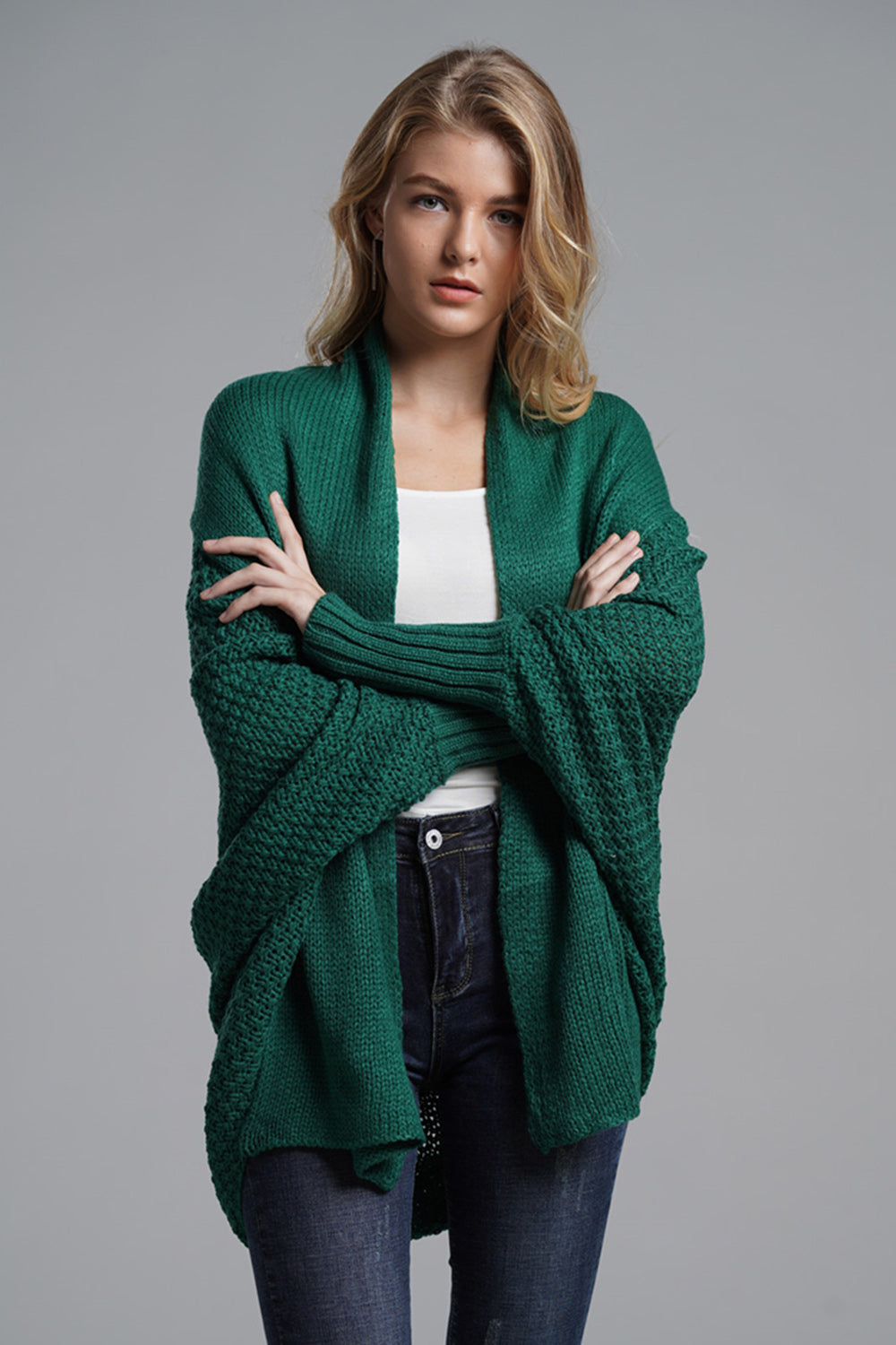 Open Front Cardigan