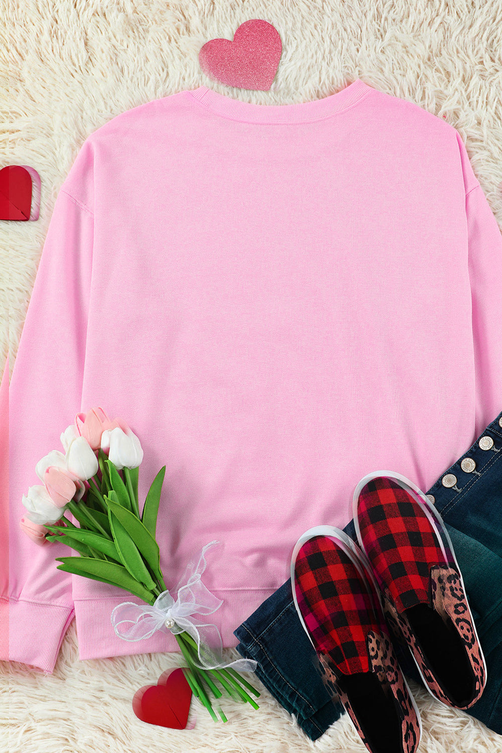 The Contrast Heart Sweatshirt