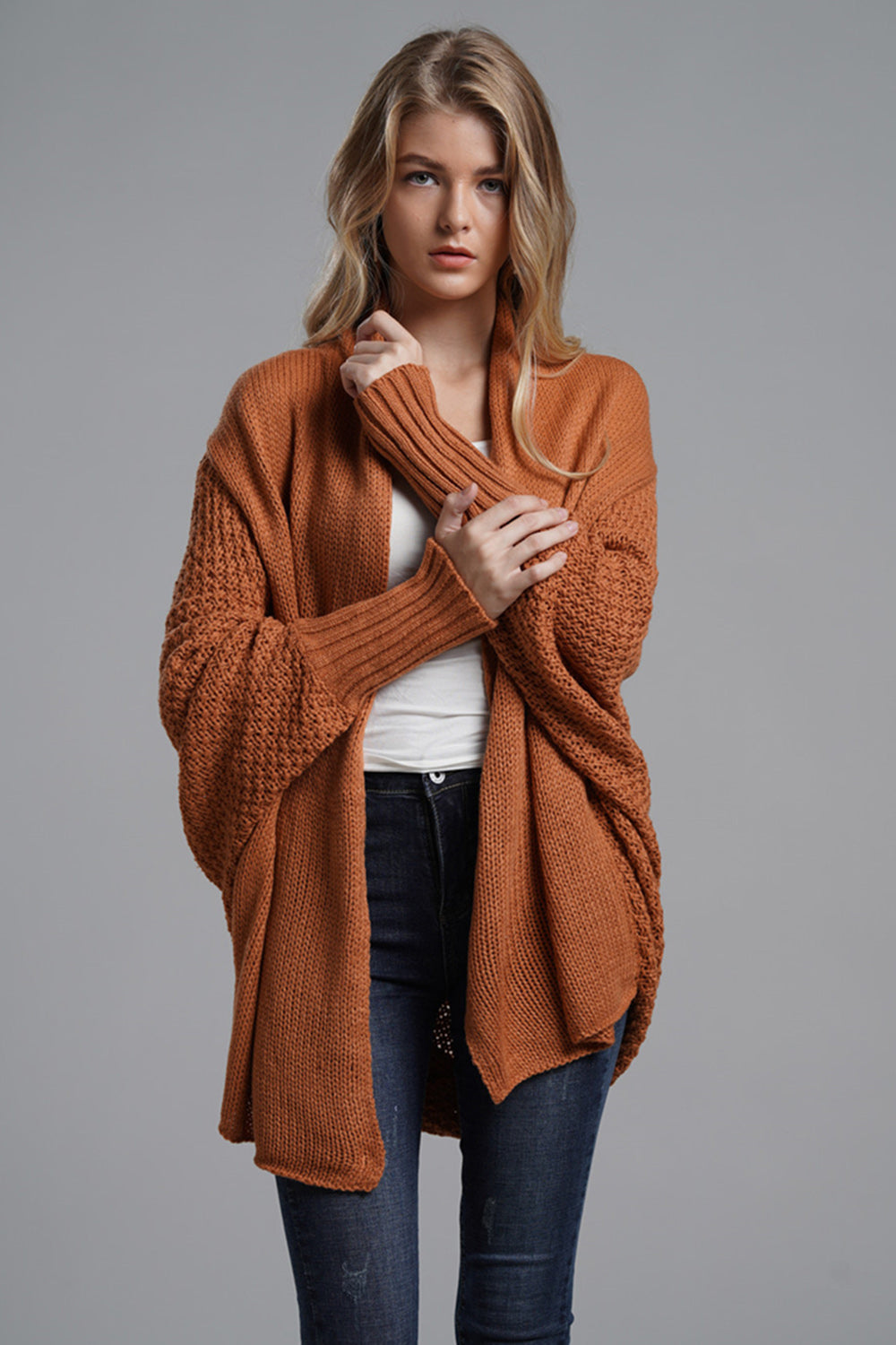 Open Front Cardigan