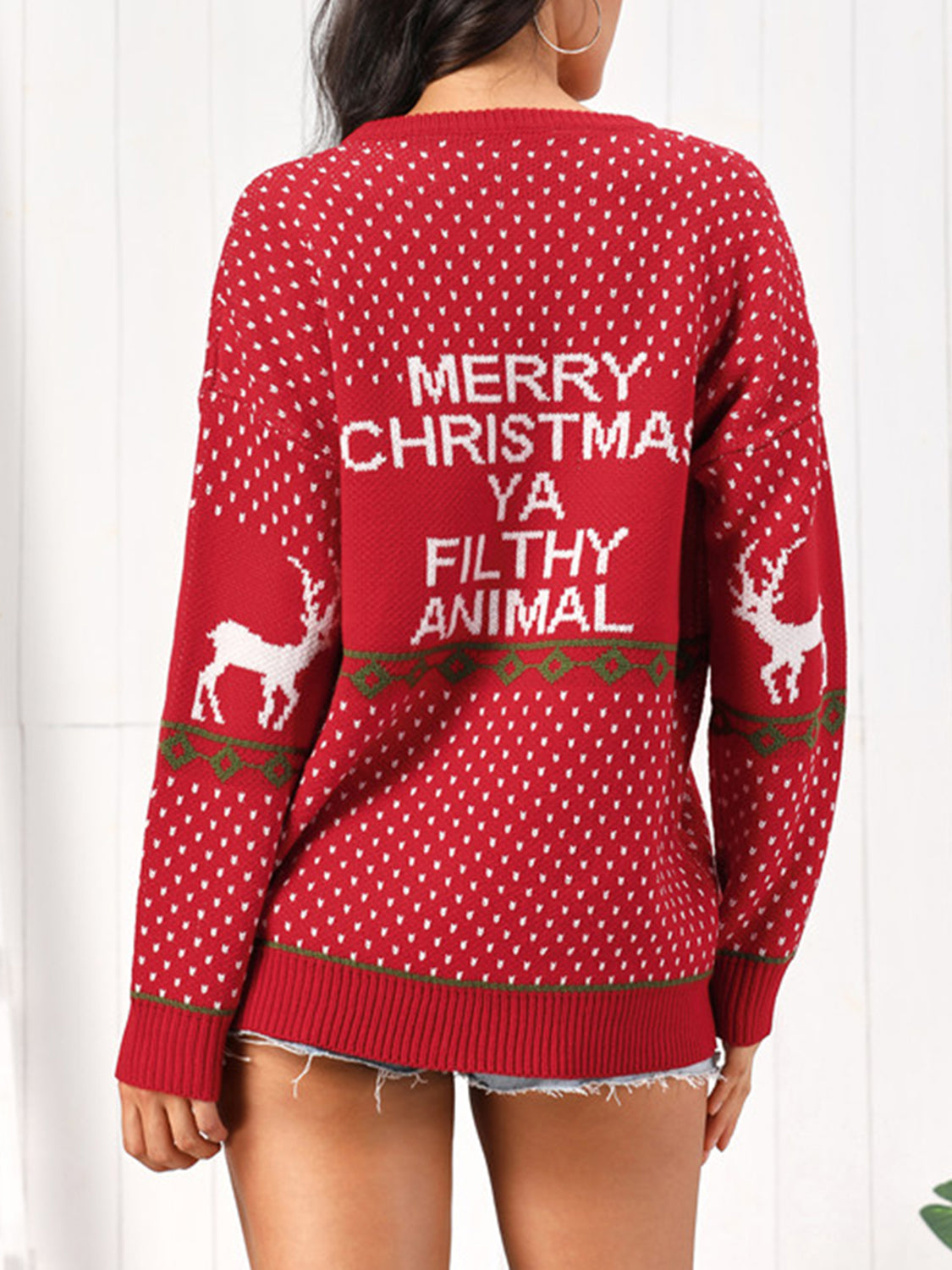 The Ya Filthy Animal Sweater