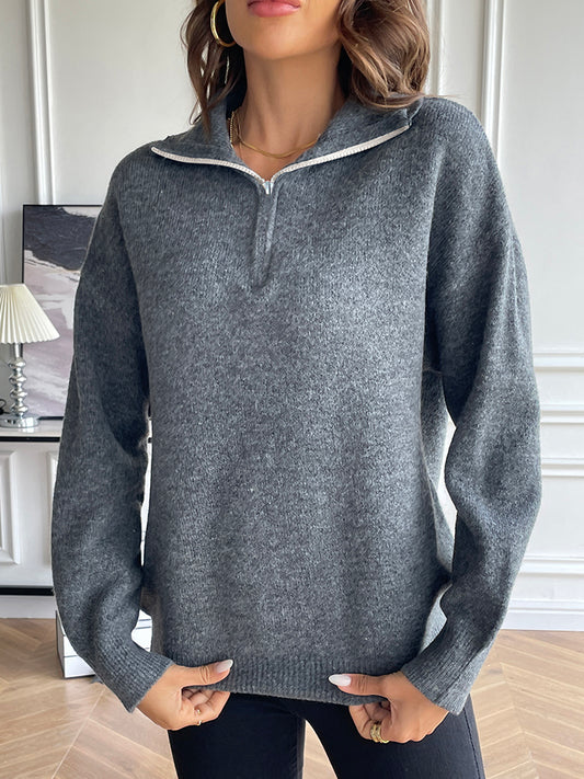 Half Zip Sweater