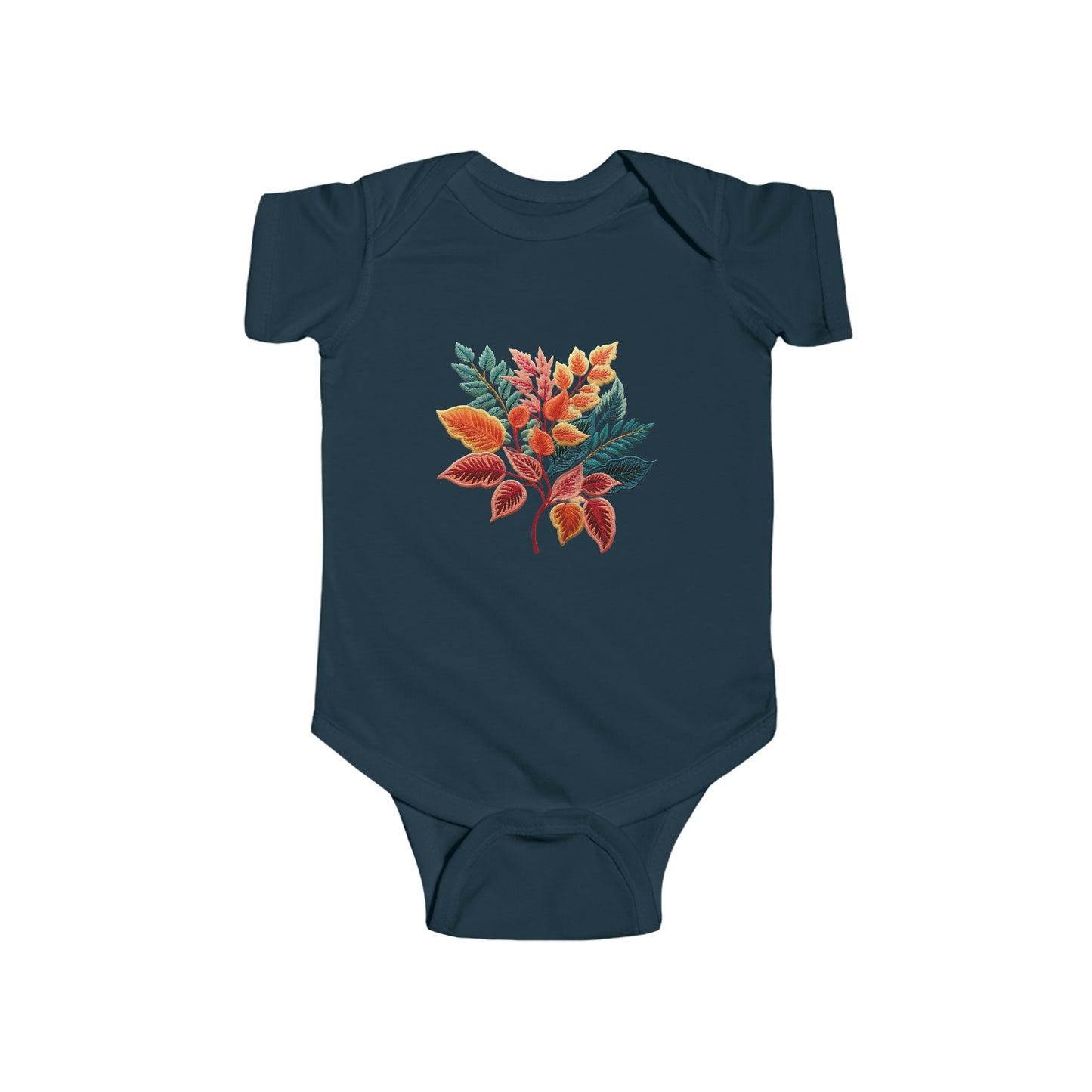 Vibrant Leaves Onesie